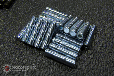 44mm Silver Stud Kit 12×1.5
