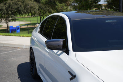 F90 M5 Carbon Fiber Mirror Cap Replacements