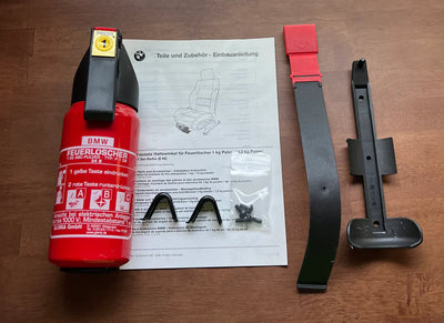 OEM E46 Fire Extinguisher Kit