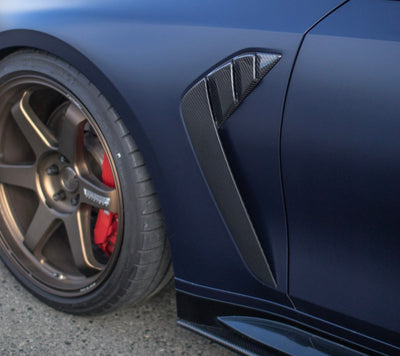 G80 M3 S Style Carbon Fiber Fender Vents