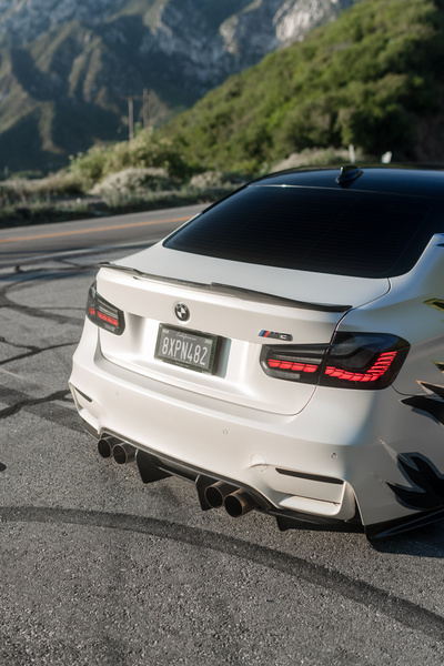 BMW F8X M3/M4 PSM 4PC Carbon Fiber Diffuser - F80/F82/F83