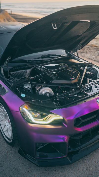 G8X M2/M3/M4 Carbon Fiber V2 Extended Engine Cover - G80 M3/G82 G83 M4/G87 M2