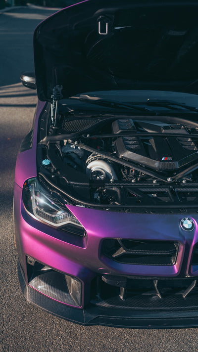 G8X M2/M3/M4 Carbon Fiber V2 Extended Engine Cover - G80 M3/G82 G83 M4/G87 M2