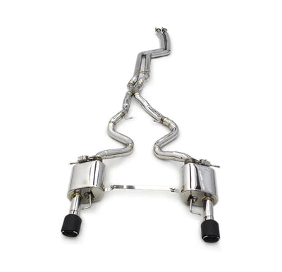 E9X 335I CEN-CAL VALVED EXHAUST SYSTEM - STAINLESS STEEL - N54/N55