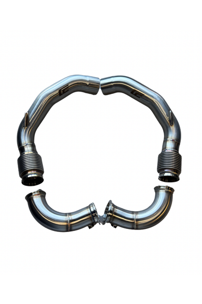 F90 M5 & F91/F92/F93 M8 S63R Cen-Cal Catless Downpipes (Primary & Secondary)
