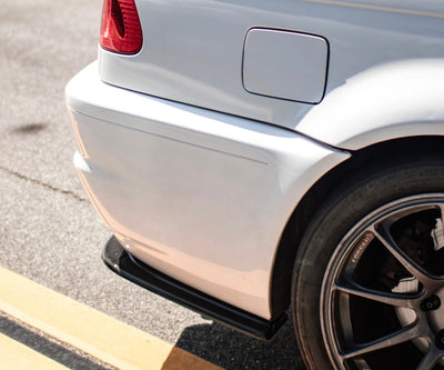 E46 M3-MX Carbon Fiber Rear Bumper Extensions