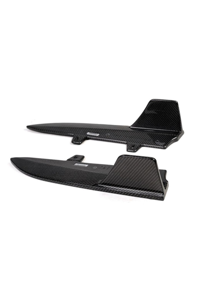 G20 3 Series Gloss Black MP Rear Bumper Splitters