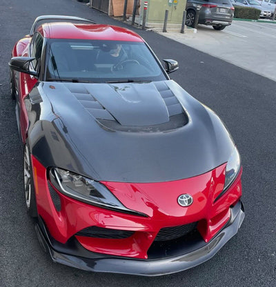 A90/A91 - Supra Carbon Fiber Sayber Front Lip