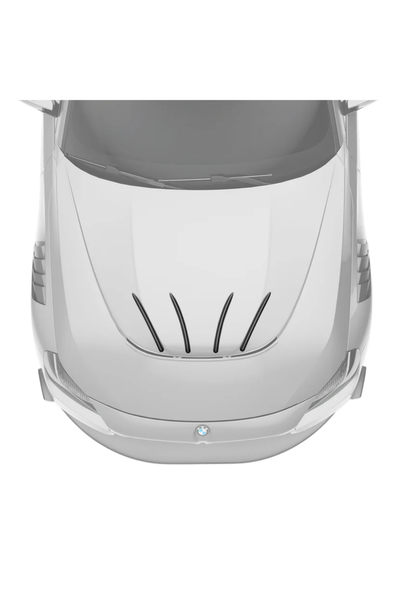 Revozport G87 M2 Carbon Fiber Hood Strakes - Race Division