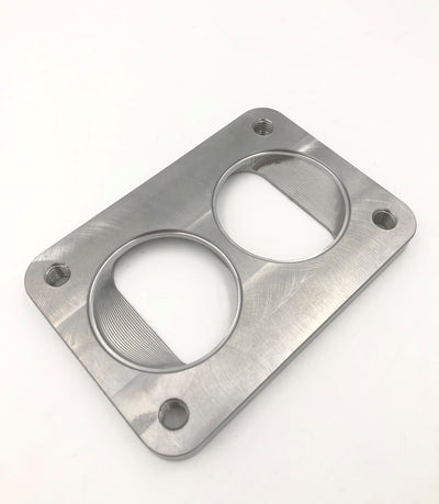 KLM T6 Dual 2.5″ Turbo Transition Flange