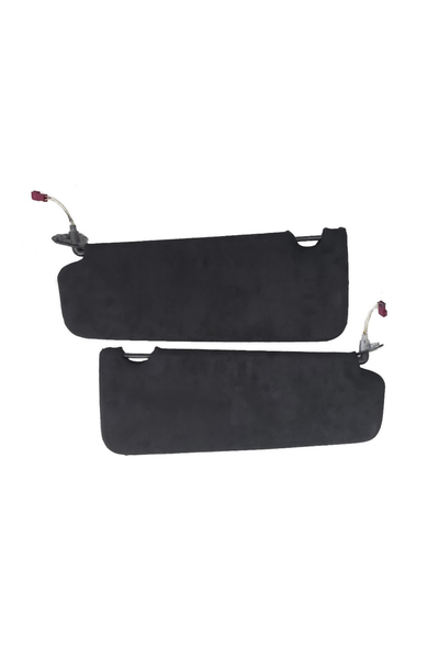 06-13 BMW E9X Sun Visor Pair Suede