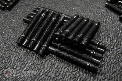 90mm Black Race Stud Kit 12×1.5