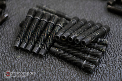 ADAPTER / CONVERSION STUD 14×1.5-12×1.5 78mm Black Bullet Nose Stud Kit