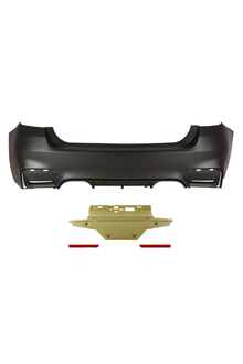 2012-2019 F30 3 Series M3 Rear Bumper Quad Outlet Only