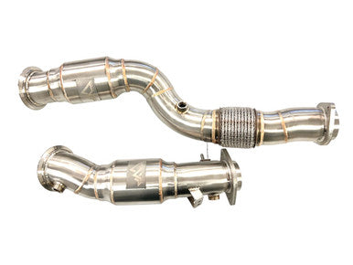 MAD S58 Resonated Downpipes