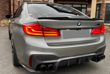 F90 M5 3D Style Carbon Fiber Rear Diffuser