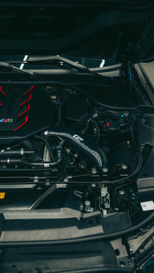G90 M5/G99 M5 Silicone Front Mount Intakes S68 - CENCALMOTORSPORT
