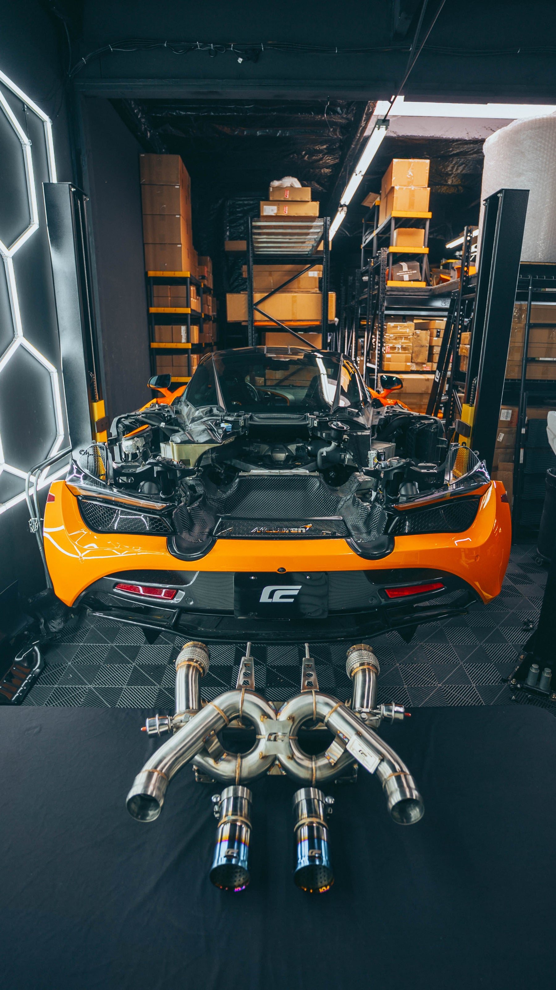 McLaren 720S F1 System Exhaust
