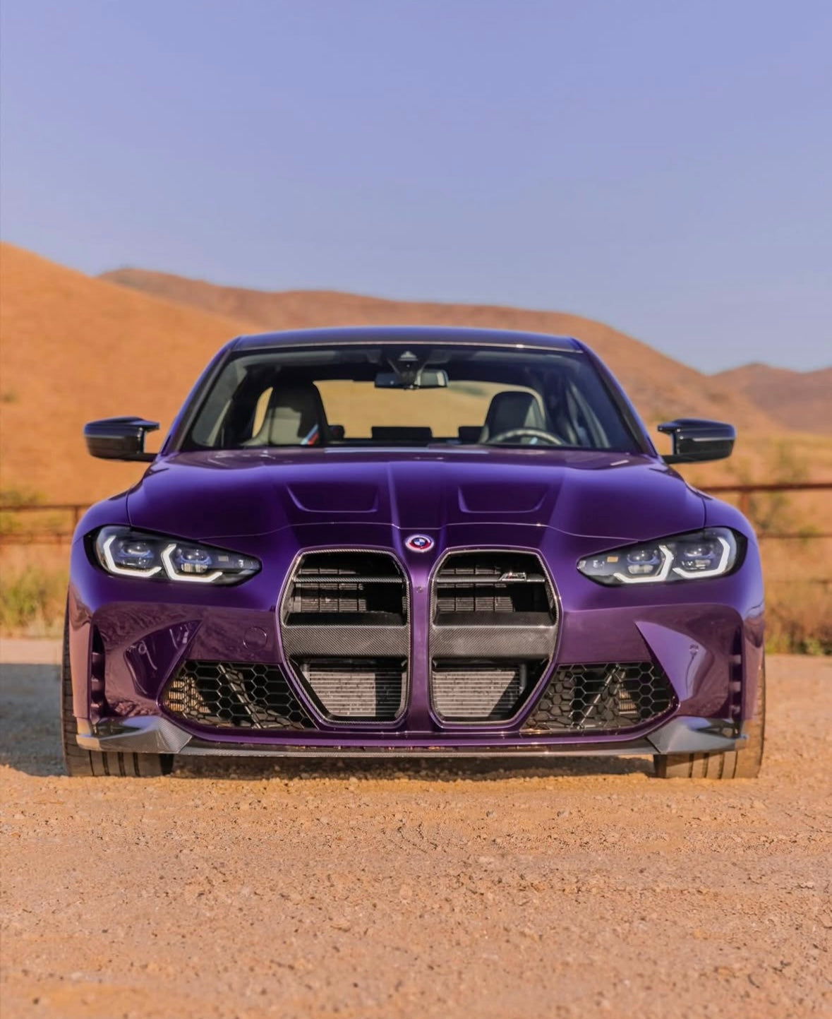 V Style Carbon Fiber Front Grill Replacement - G80 M3 / G82/G83 M4