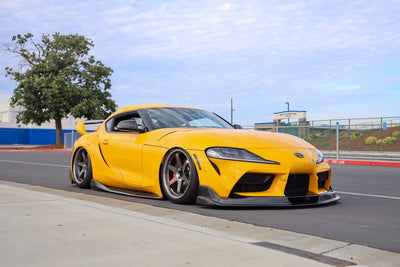 Toyota A90/A91 MKV Supra V-Style Carbon Fiber Side Skirt
