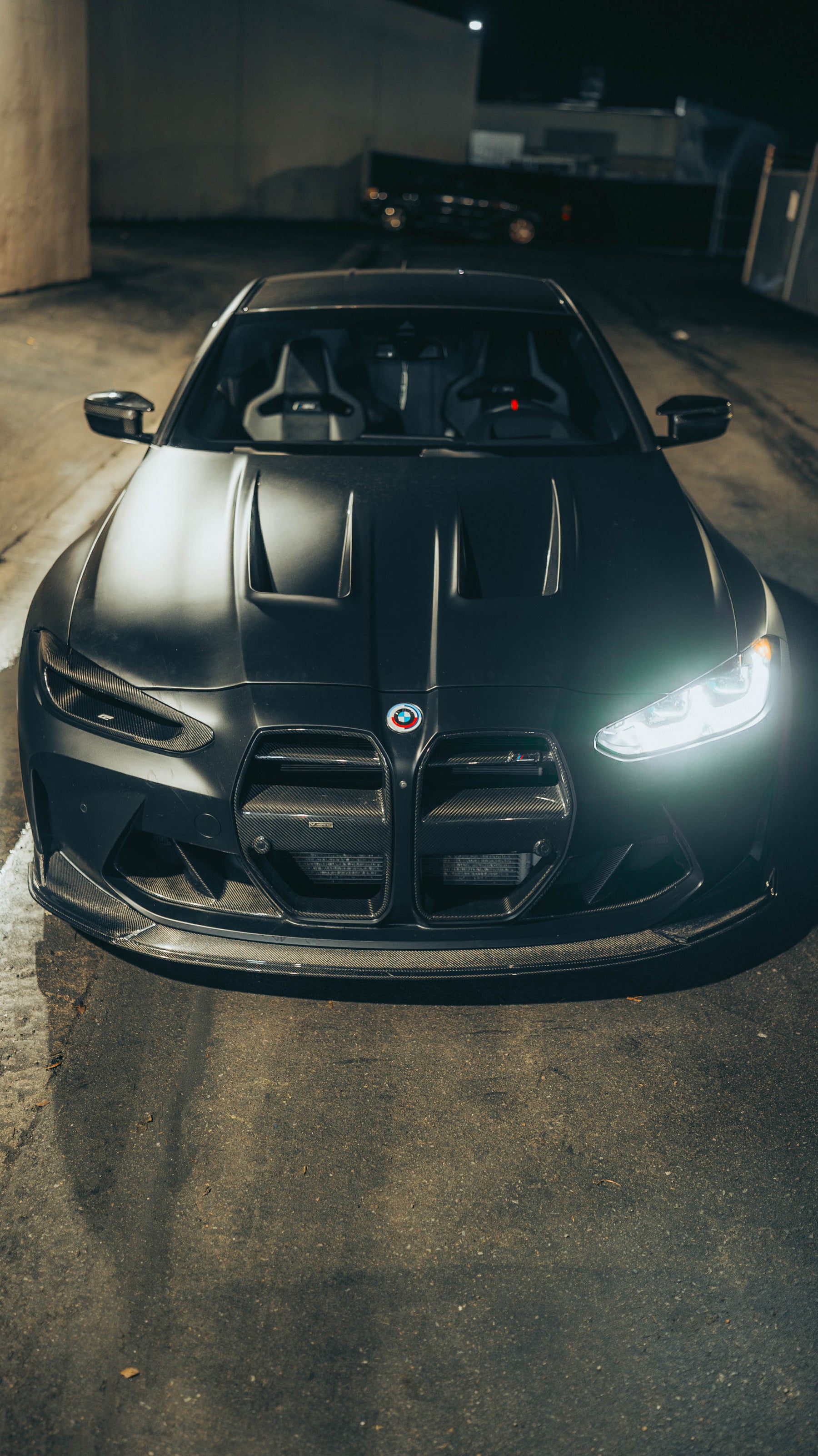 BMW G8X M3/M4 CenCal Carbon Fiber Headlight Delete - G80 M3 / G82 G83 M4