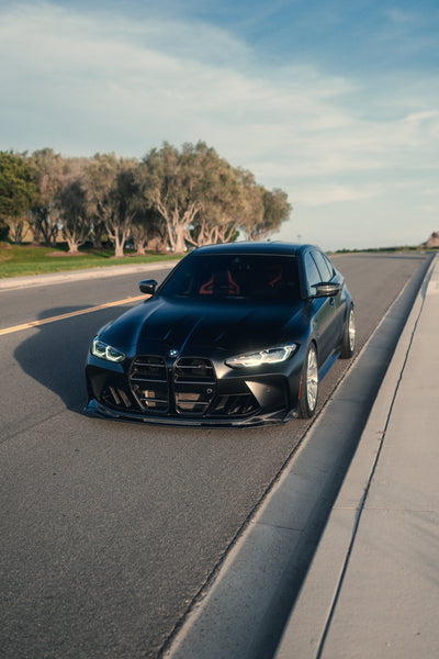 V Style V2 Carbon Fiber Front Lip 1PC- G8X M3/M4