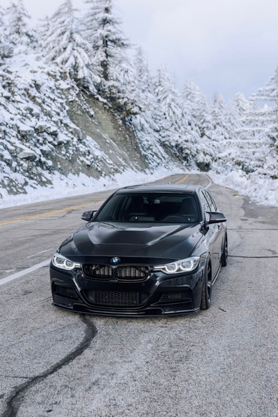 BMW F30 Carbon Fiber Varis Front Lip - F30/F31 3 Series
