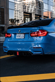 F8X M3 M4 Carbon Fiber LED K Style Diffuser