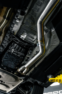 BMW F8X M3/M4/M2C S55 CenCal Valved Stainless Steel Catback Exhaust