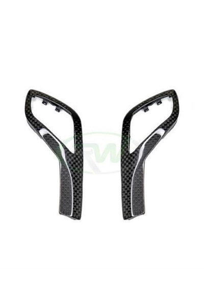 BMW G20 G22 Carbon Fiber Gear Selector Side Trims