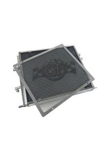 CSF BMW F3X/F2X B58/B48 Triple-Pass Heat Exchanger w/ Rock Guard - Silver