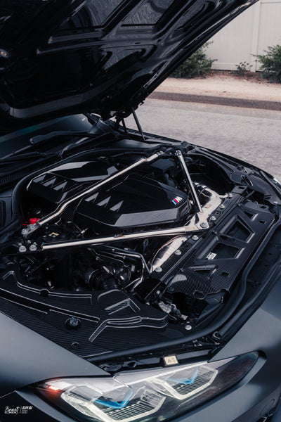 Cen-Cal Motorsport Carbon Fiber Engine Bay Shrouds – BMW G80 M3 / G82 G83 M4