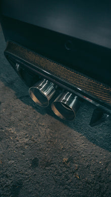 G8X M2/M3/M4 CenCal 4 Inch Exhaust Tips Flat Cut Single Wall - G87 M2/G80