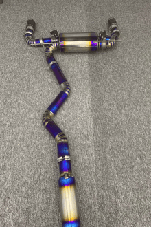 F3X 340i/440i B58 valved Cen-Cal catback exhaust(titanium)