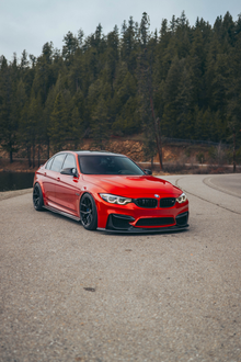 F80 M3 / F82 F83 M4 K Style Carbon Fiber Front Lip F8X