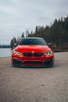F80 M3 / F82 F83 M4 K Style Carbon Fiber Front Lip F8X