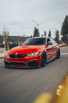 F80 M3 / F82 F83 M4 K Style Carbon Fiber Front Lip F8X