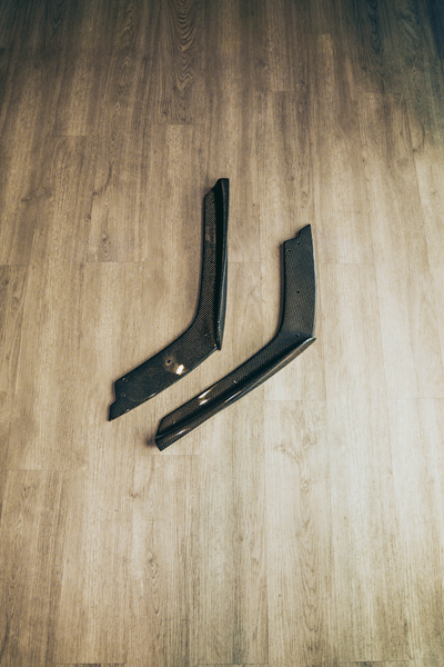 F8X M3 M4 Carbon Fiber Rear Bumper Extensions
