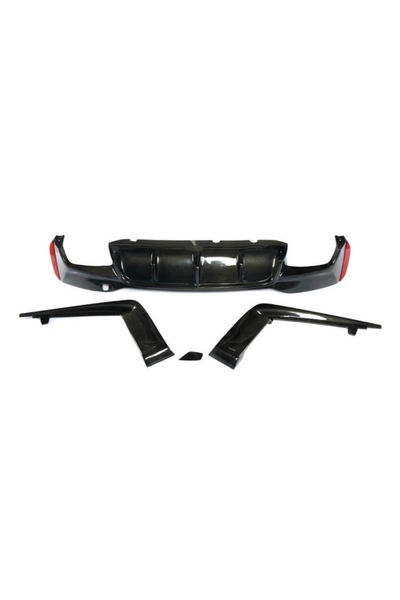 F90 M5 3D Style Carbon Fiber Rear Diffuser