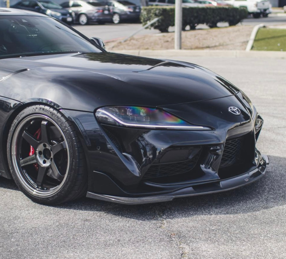 Suvneer Carbon Fiber Front Lip for Toyota A90 Supra (2020+)