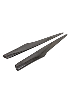 G20 V Style Carbon Fiber Side Skirt Extensions