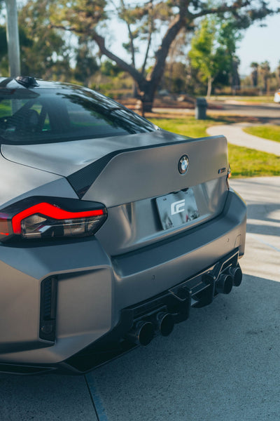 G87 M2 SQ Carbon Fiber Rear Diffuser