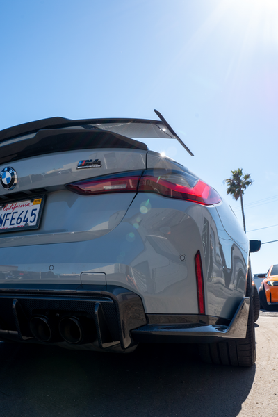 G8X M3/M4 Carbon Fiber Rear Bumper MP Splitters