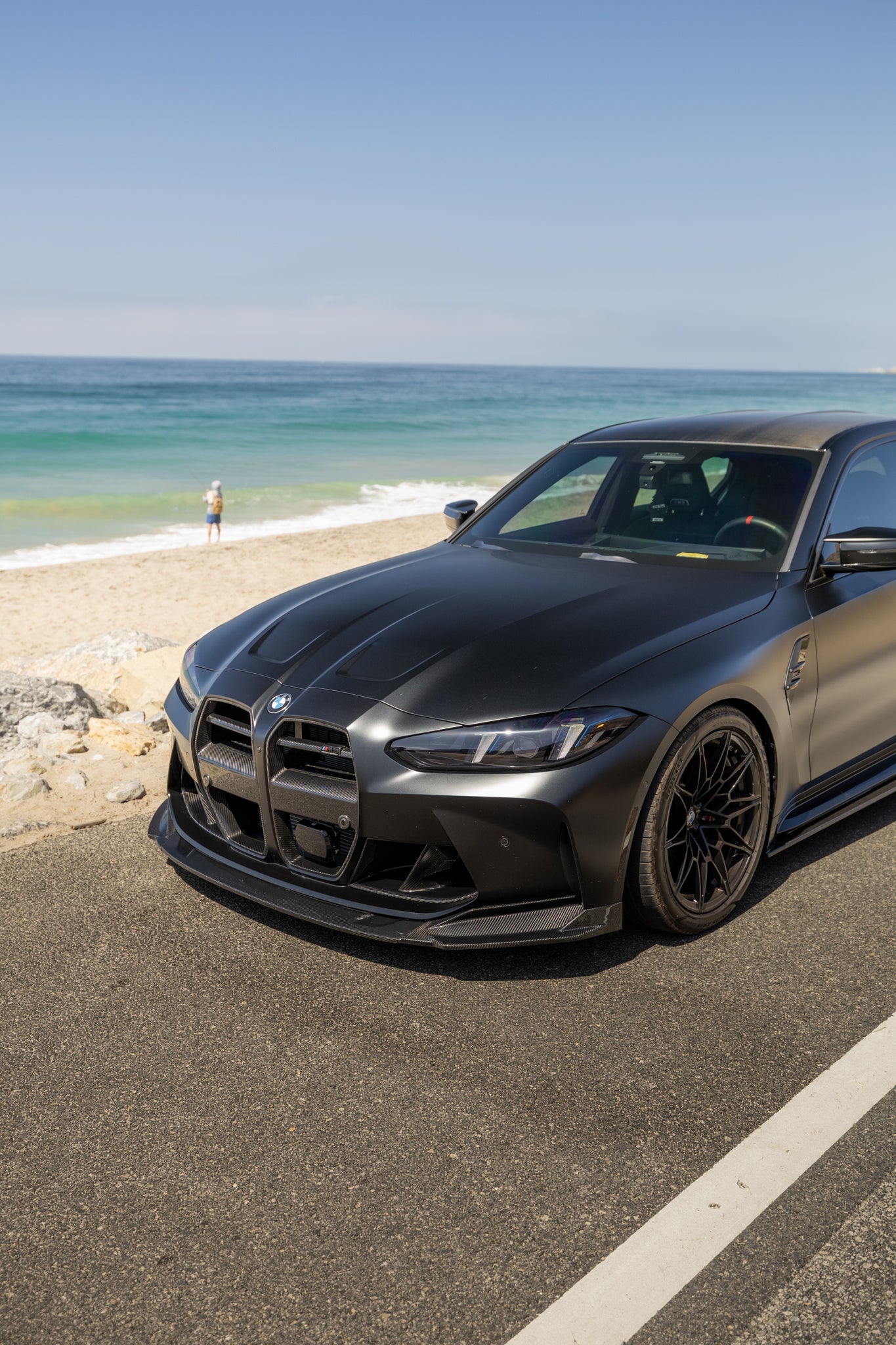 G80/G81/G82/G83 M3/M4 Authentic Pre-Preg Carbon Fiber MHC SP2 Front Splitter