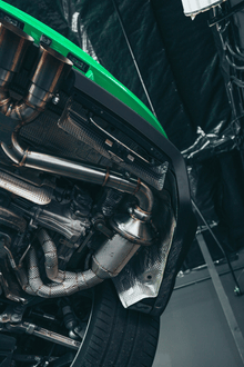 High-Flow Race EQL Headers – Porsche 992 GT3 / GT3 RS (T304 Stainless Steel)
