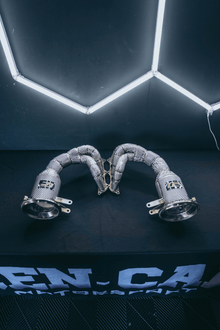 High-Flow Race EQL Headers – Porsche 992 GT3 / GT3 RS (T304 Stainless Steel)
