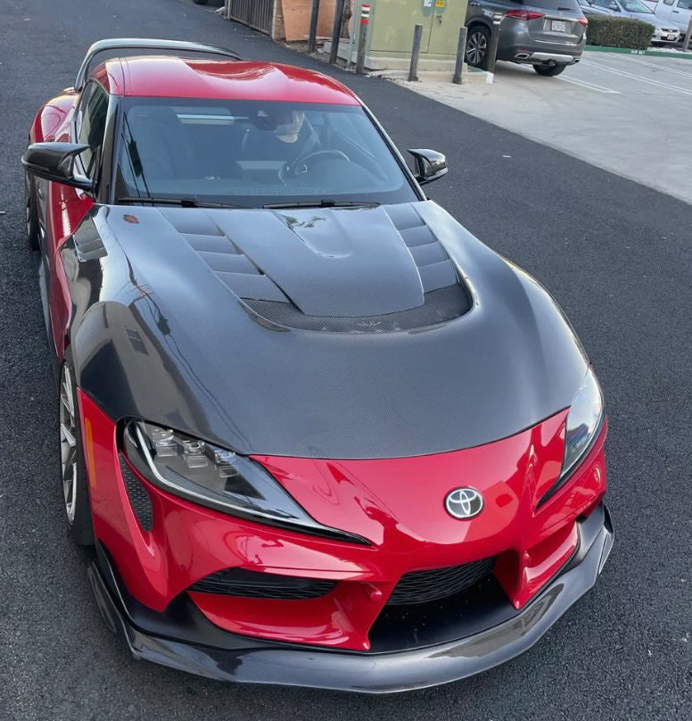 A90/A91 - Supra Carbon Fiber Sayber Front Lip