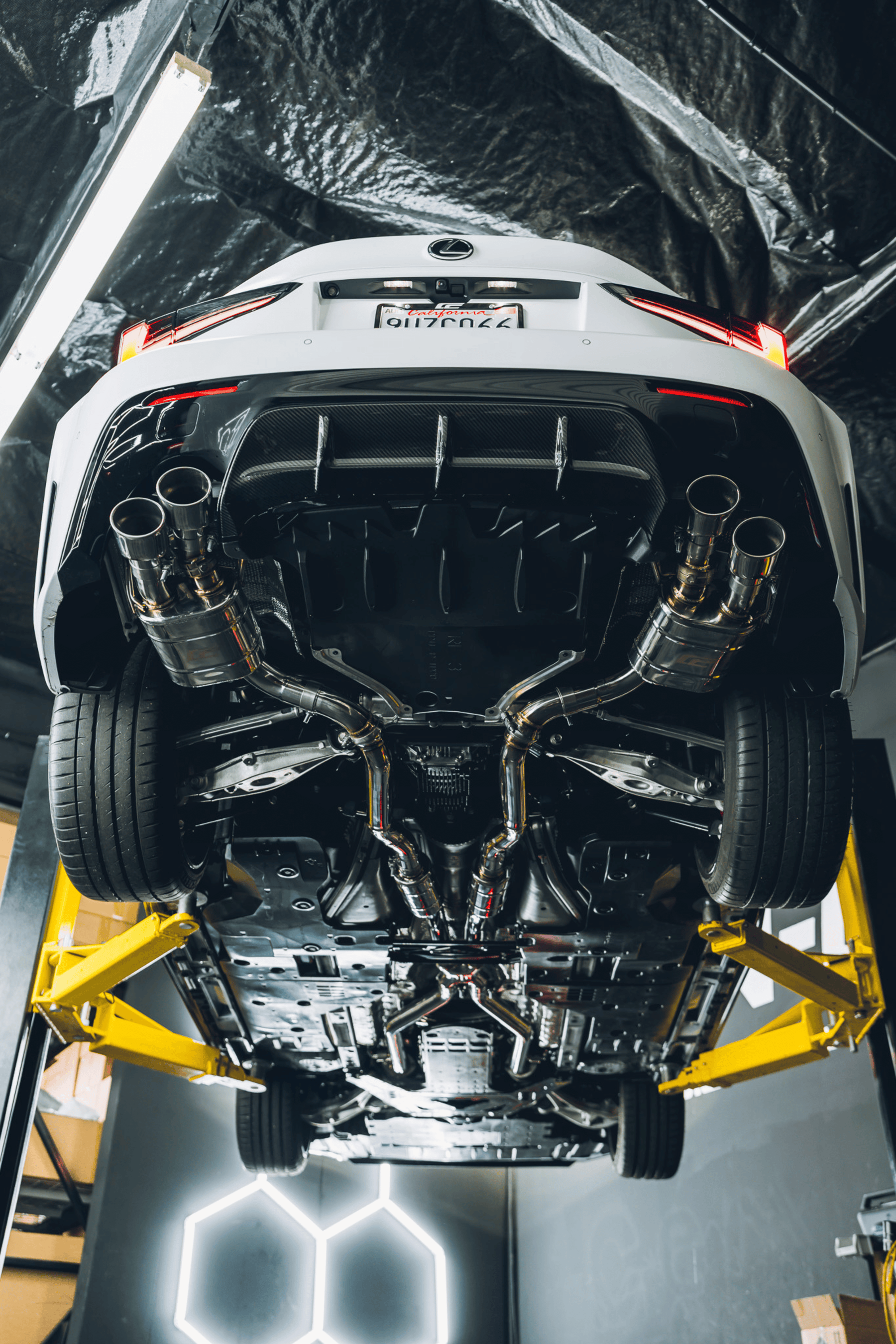 Lexus RCF/GSF CenCal Stainless Steel Valved Catback Exhaust
