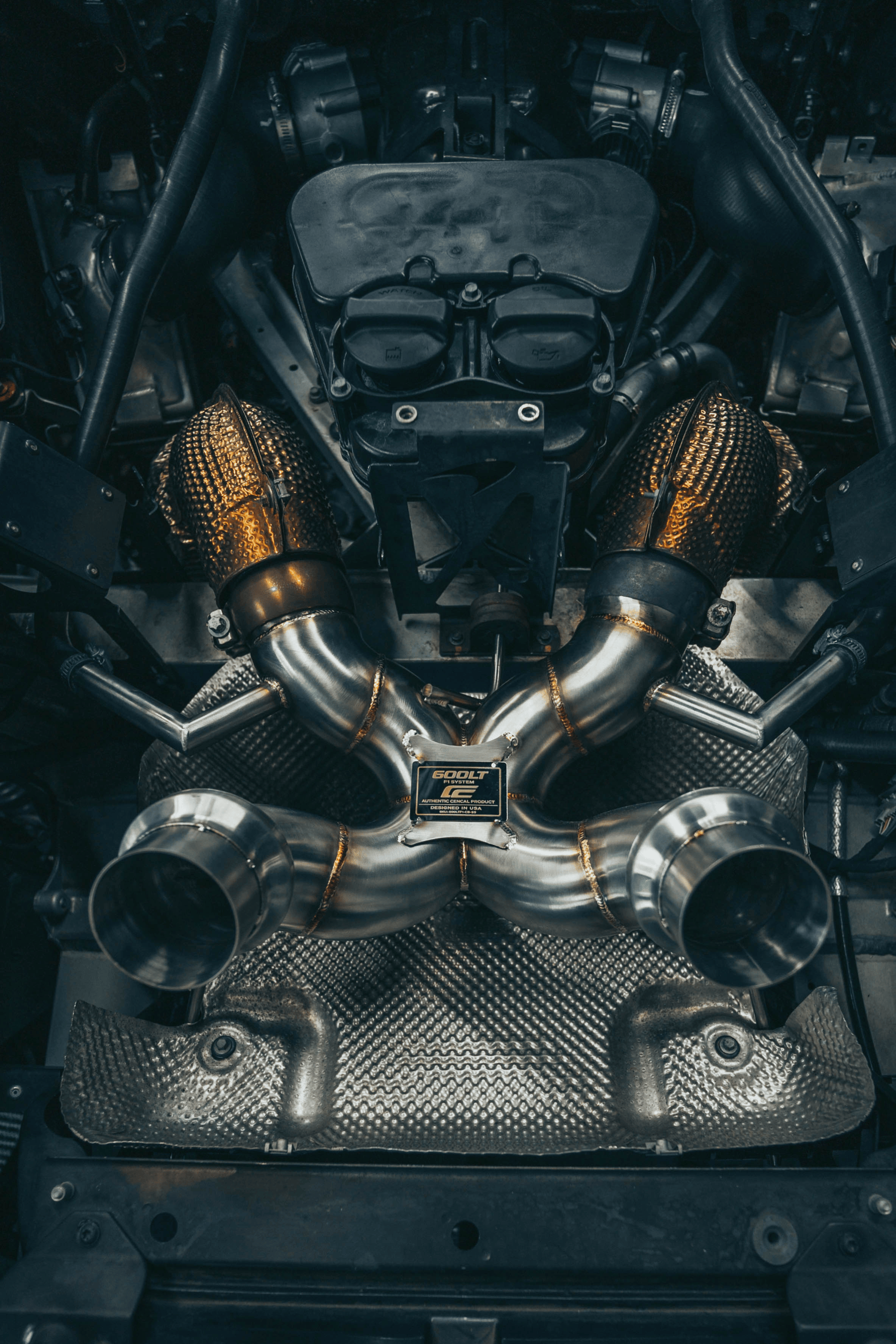 McLaren 600LT F1 CenCal Exhaust System
