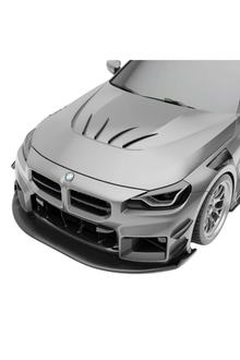 Revozport G87 M2 Carbon Fiber Aero Hood & Strakes - Race Division
